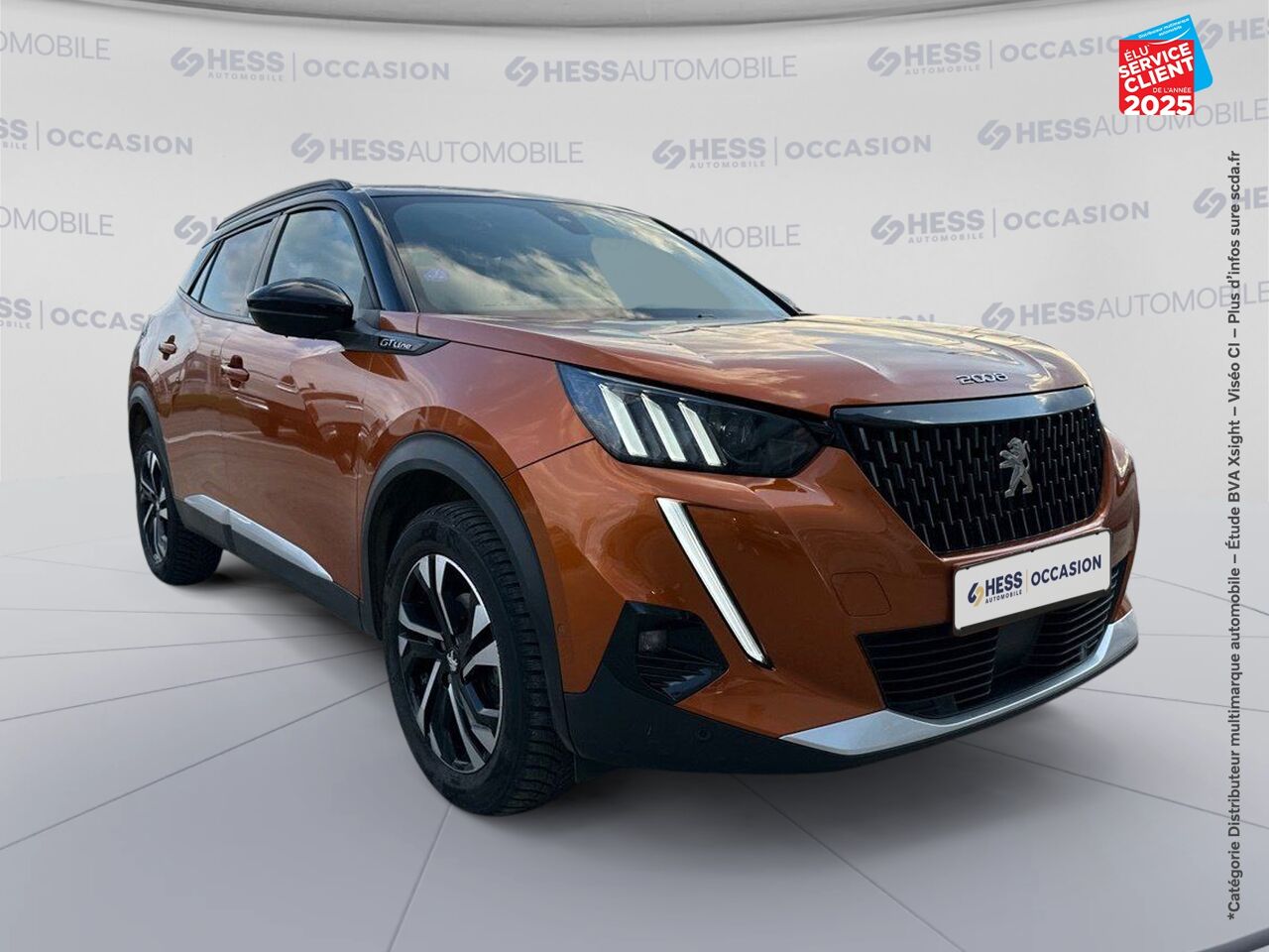 Véhicule d'occasion PEUGEOT 2008 1.2 PURETECH 130CH SS GT LINE 7CV chez Toyota Sarreguemines