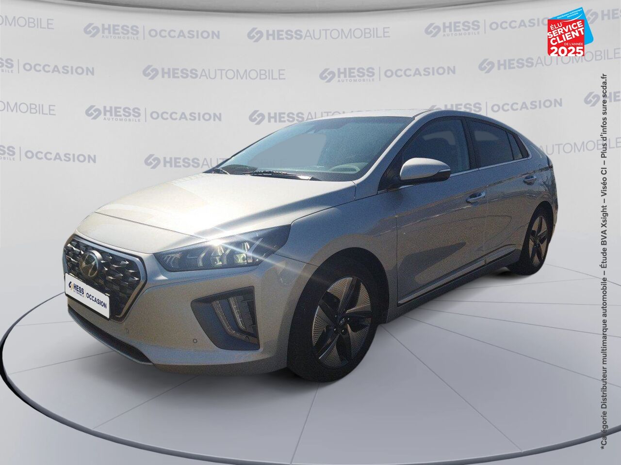 Véhicule d'occasion HYUNDAI IONIQ HYBRID 141CH CREATIVE TOUVRANT GPS CAMERA chez Hyundai Chalons