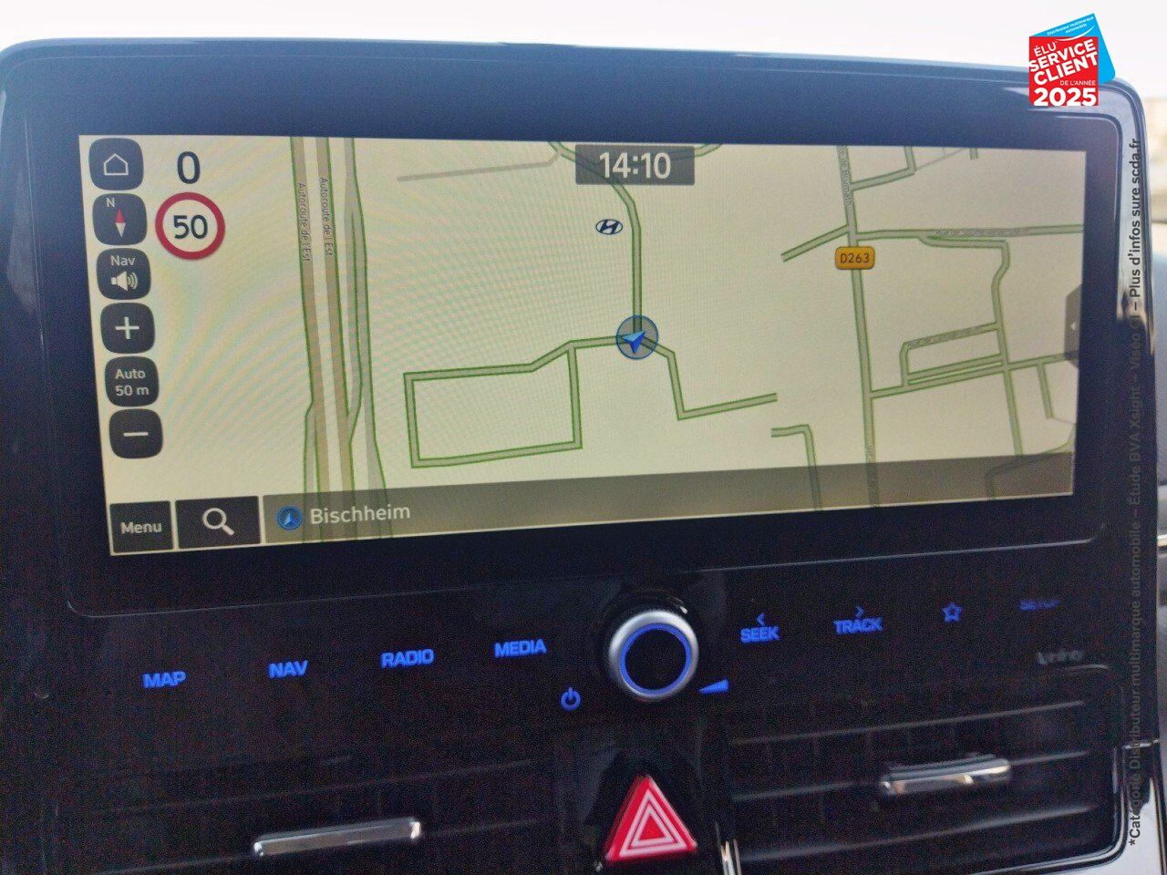 Véhicule d'occasion HYUNDAI IONIQ HYBRID 141CH CREATIVE TOUVRANT GPS CAMERA chez Hyundai Chalons