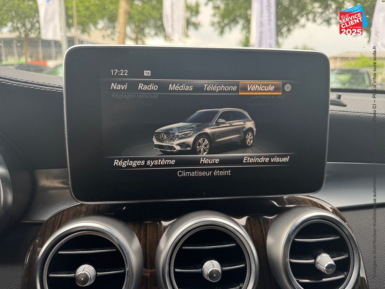 Véhicule d'occasion MERCEDES-BENZ GLC 220 D 170CH FASCINATION 4MATIC 9G-TRONIC chez Opel Bar le Duc