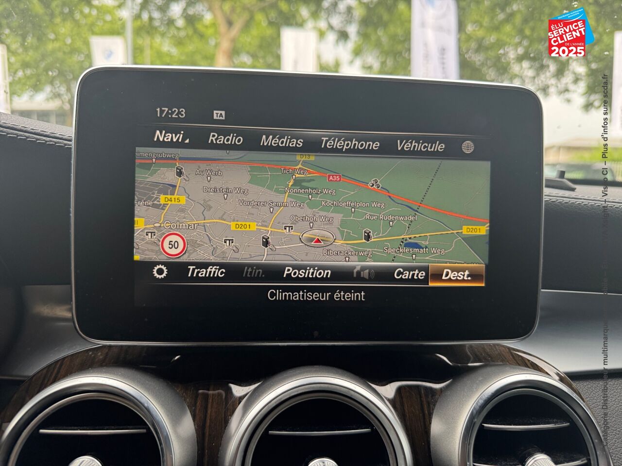 Véhicule d'occasion MERCEDES-BENZ GLC 220 D 170CH FASCINATION 4MATIC 9G-TRONIC chez Opel Bar le Duc
