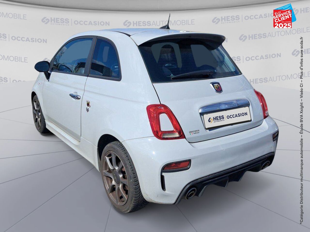 Véhicule d'occasion ABARTH 500 1.4 TURBO T-JET 145CH 595 MY17 GPS chez Volvo Epernay