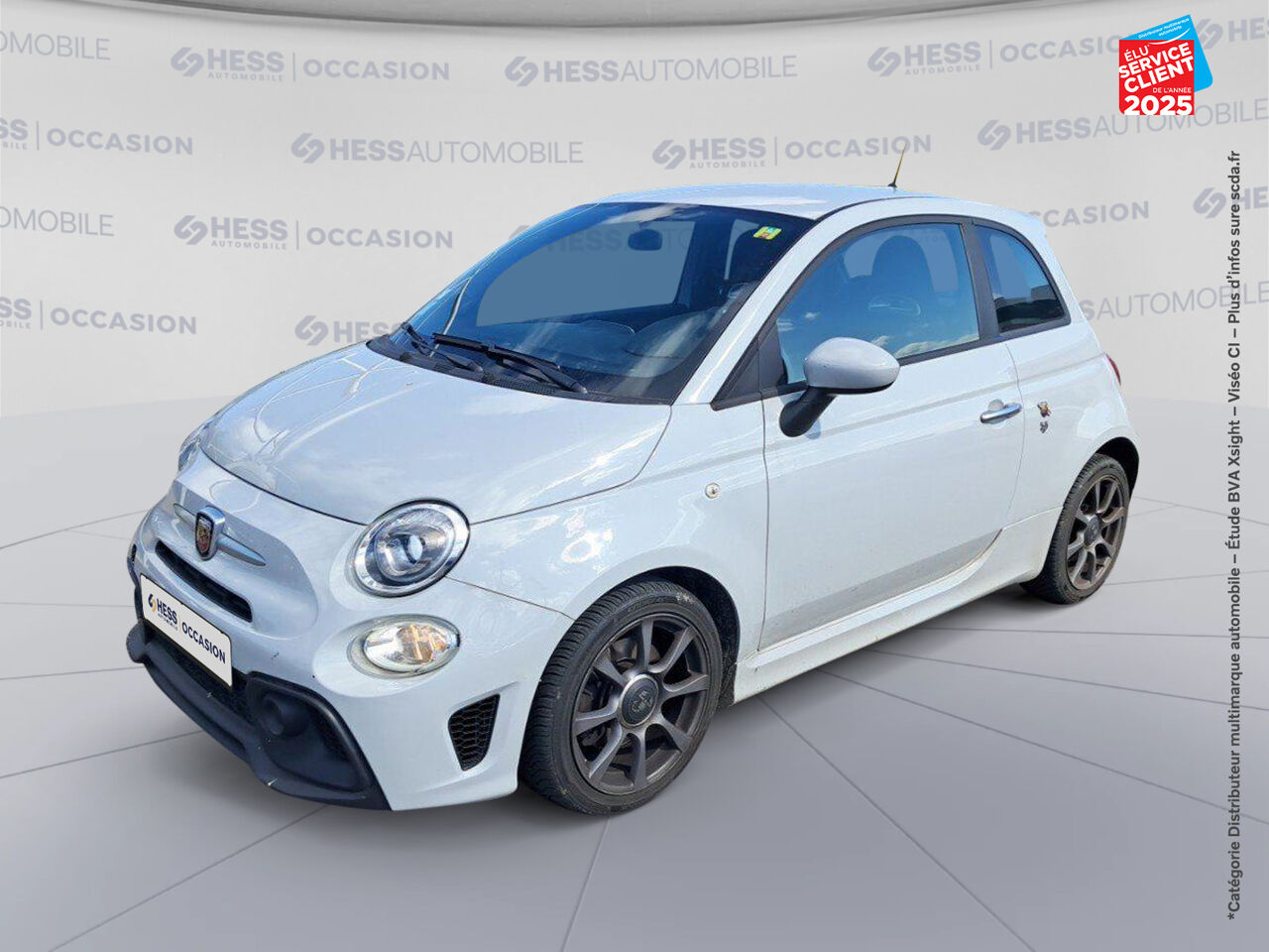 Véhicule d'occasion ABARTH 500 1.4 TURBO T-JET 145CH 595 MY17 GPS chez Volvo Epernay