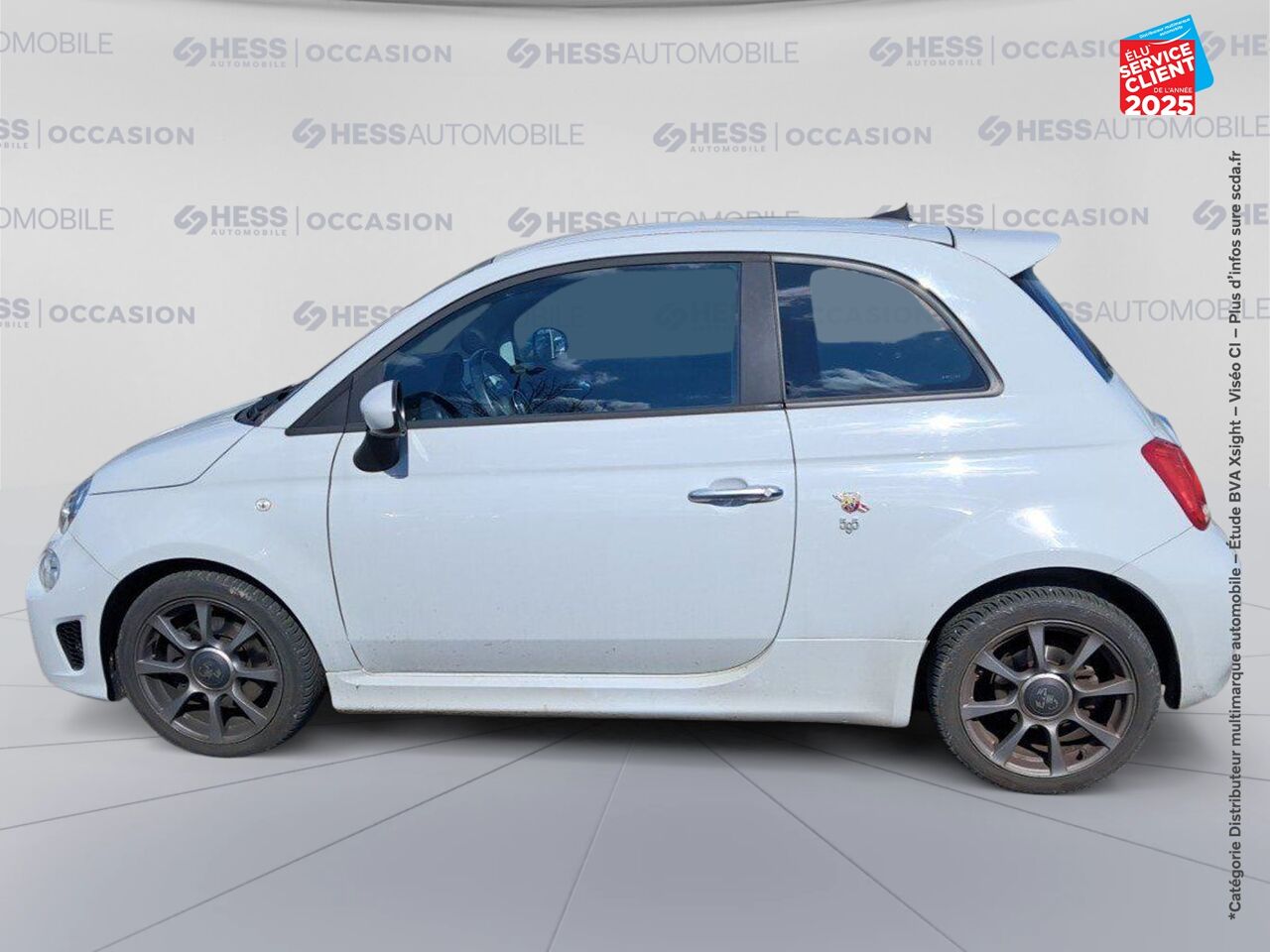 Véhicule d'occasion ABARTH 500 1.4 TURBO T-JET 145CH 595 MY17 GPS chez Volvo Epernay