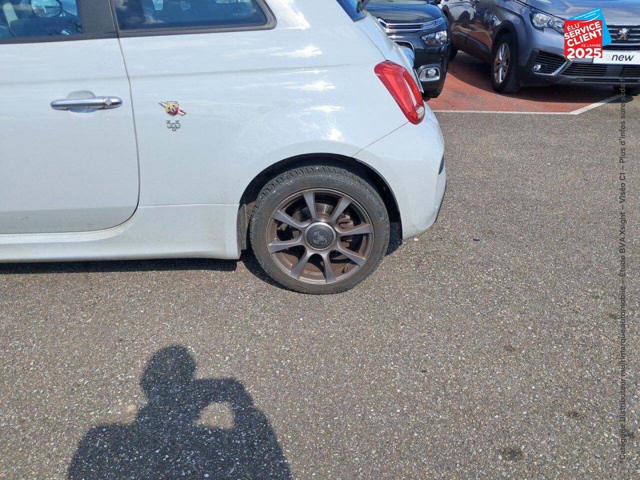 Véhicule d'occasion ABARTH 500 1.4 TURBO T-JET 145CH 595 MY17 GPS chez Volvo Epernay
