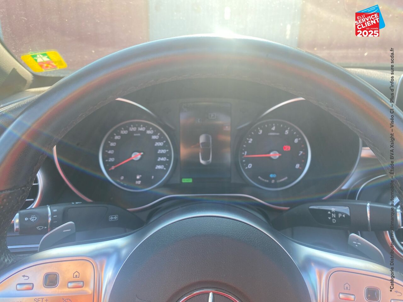 Véhicule d'occasion MERCEDES-BENZ CLASSE C CABRIOLET 200 184CH AMG LINE 9G-TRONIC EURO6D-T SIEGES CHAUF/CUIR GPS CAMERA chez Jaguar Metz