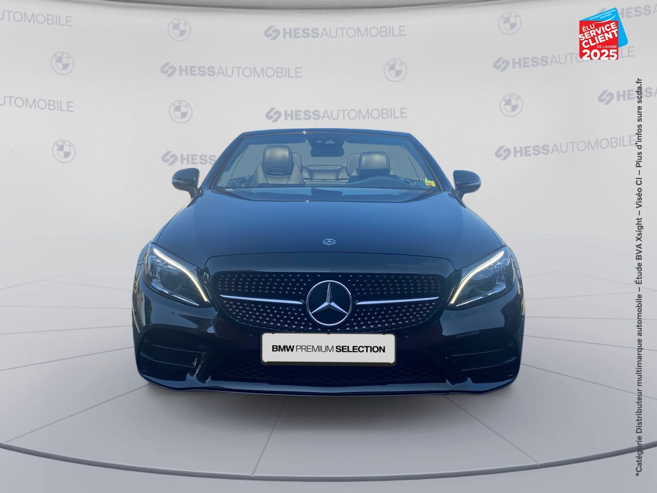 Véhicule d'occasion MERCEDES-BENZ CLASSE C CABRIOLET 200 184CH AMG LINE 9G-TRONIC EURO6D-T SIEGES CHAUF/CUIR GPS CAMERA chez Jaguar Metz