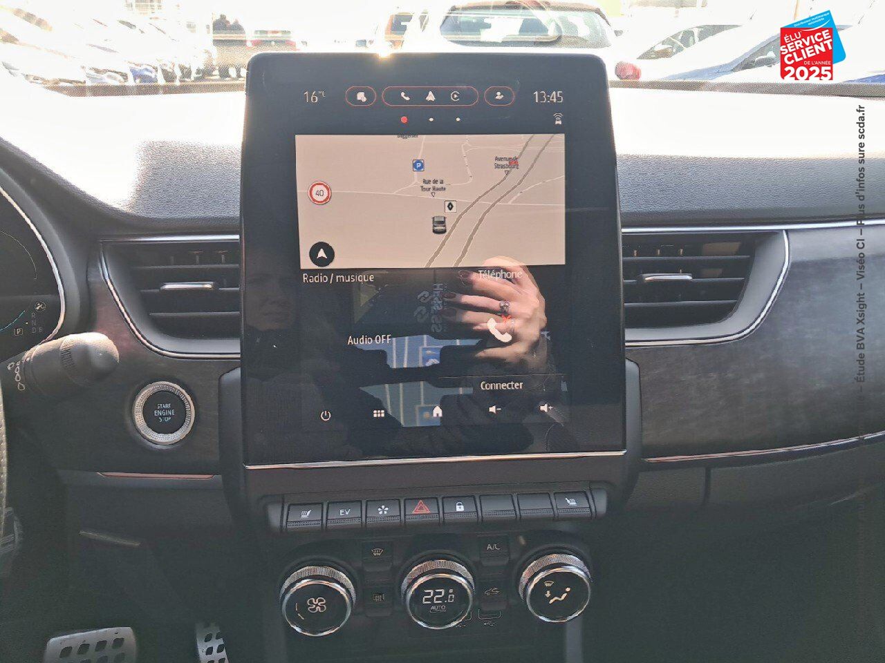 Véhicule d'occasion RENAULT ARKANA 1.6 E-TECH 145CH FULL HYBRID ESPRIT ALPINE -23 TOUVRANT SIEGES CHAUF GPS CAMERA chez Opel Thionville