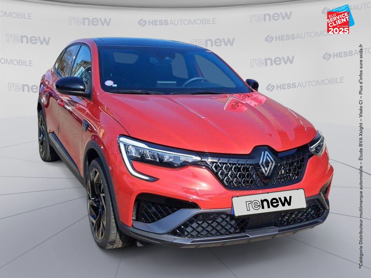 Véhicule d'occasion RENAULT ARKANA 1.6 E-TECH 145CH FULL HYBRID ESPRIT ALPINE -23 TOUVRANT SIEGES CHAUF GPS CAMERA chez Opel Thionville