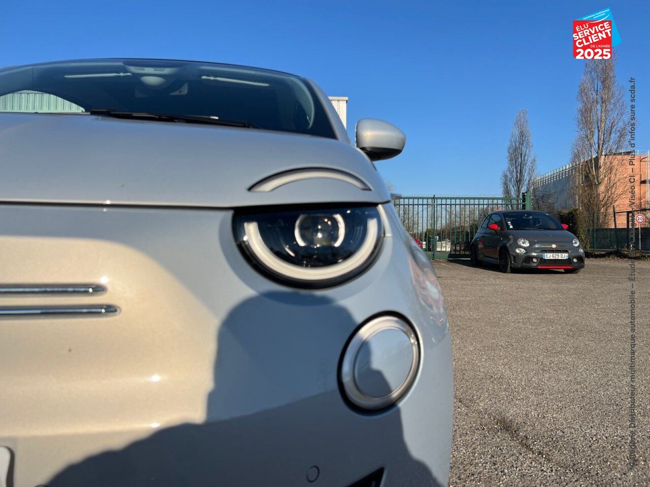 Véhicule d'occasion FIAT 500C E 118CH PACK CONFORT STYLE MY24 chez Renault Strasbourg