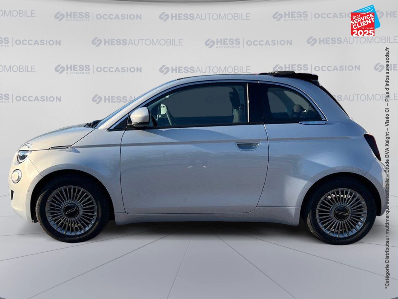 Véhicule d'occasion FIAT 500C E 118CH PACK CONFORT STYLE MY24 chez Renault Strasbourg