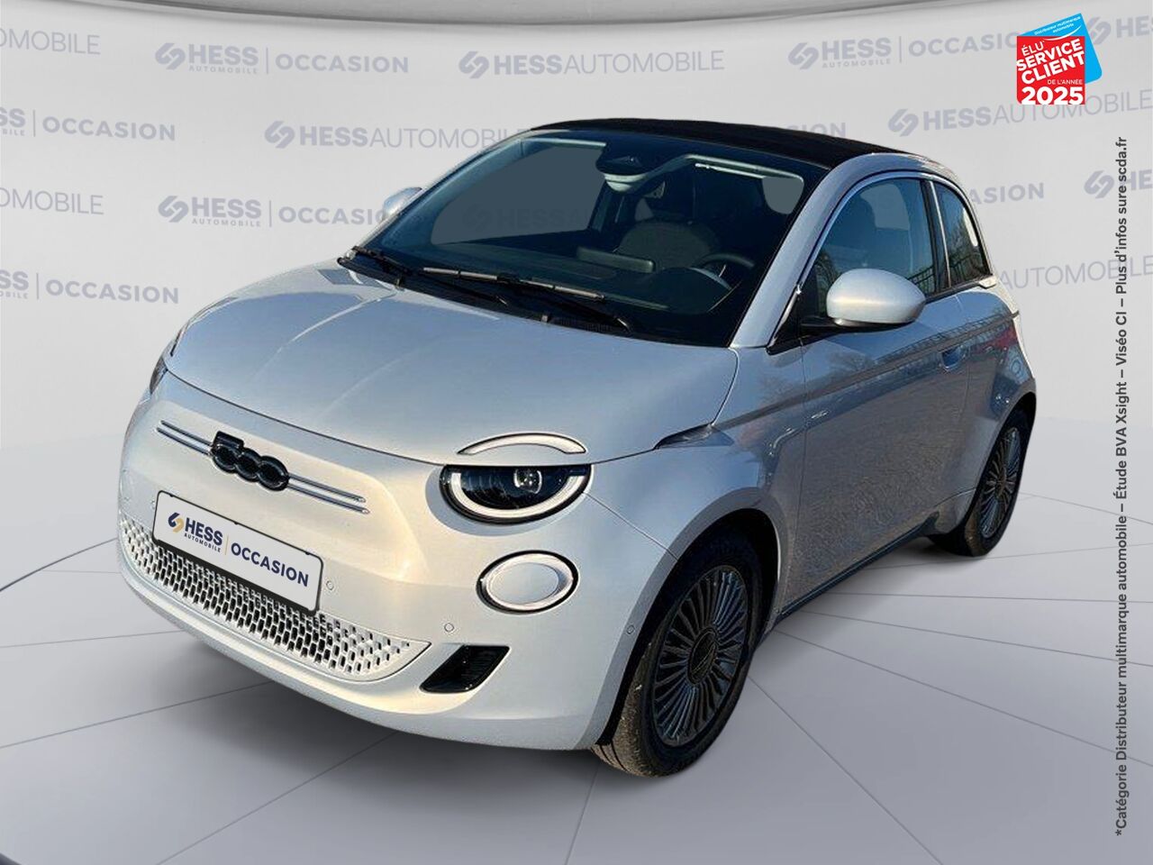 Véhicule d'occasion FIAT 500C E 118CH PACK CONFORT STYLE MY24 chez Renault Strasbourg