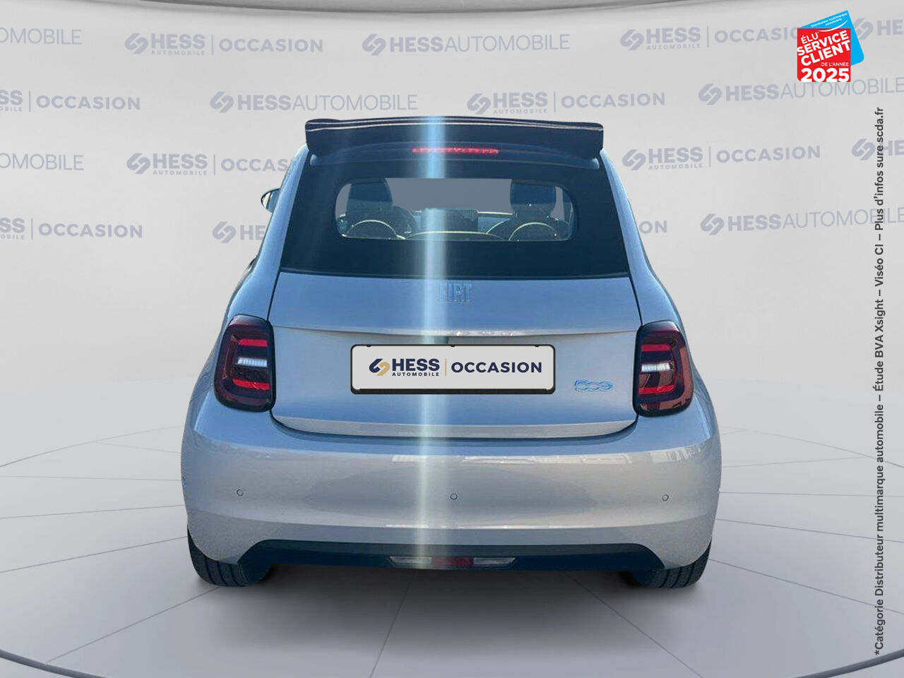Véhicule d'occasion FIAT 500C E 118CH PACK CONFORT STYLE MY24 chez Renault Strasbourg
