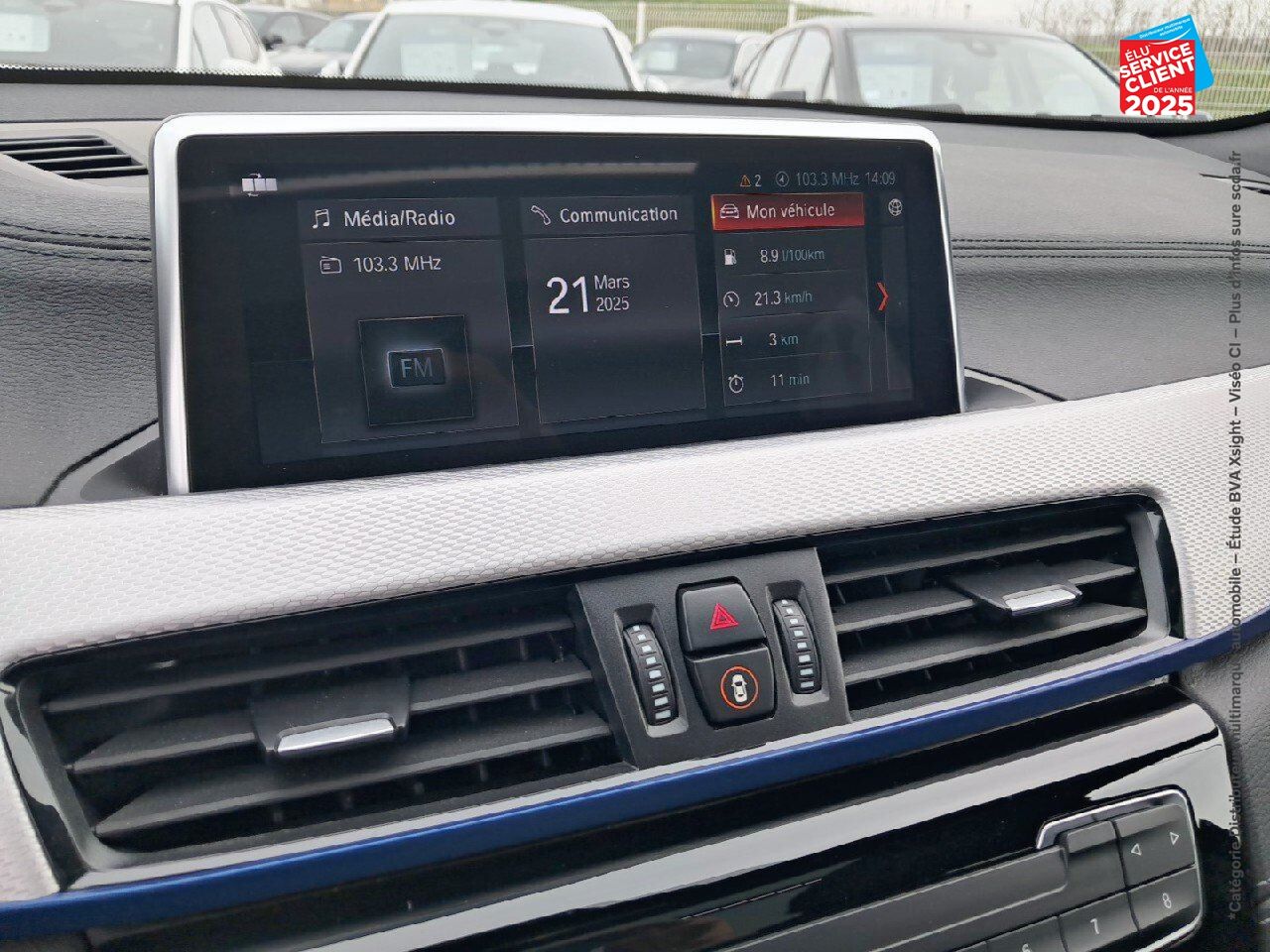 Véhicule d'occasion BMW X2 XDRIVE25EA 220CH M SPORT EURO6D-T 6CV chez BMW Besançon