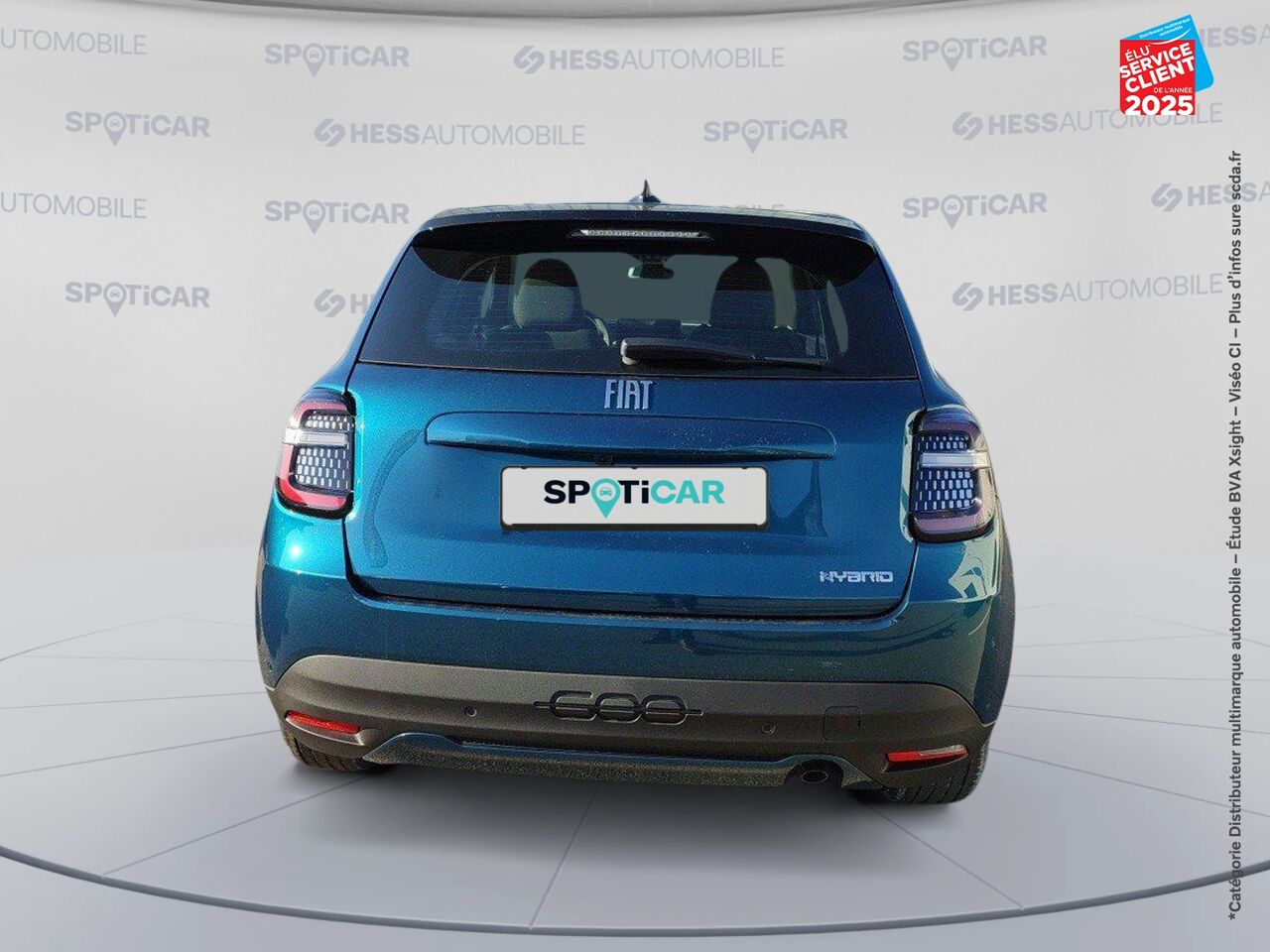 Véhicule d'occasion FIAT 600 1.2 HYBRID 100CH PACK CONFORT DCT6 chez Opel Beaune
