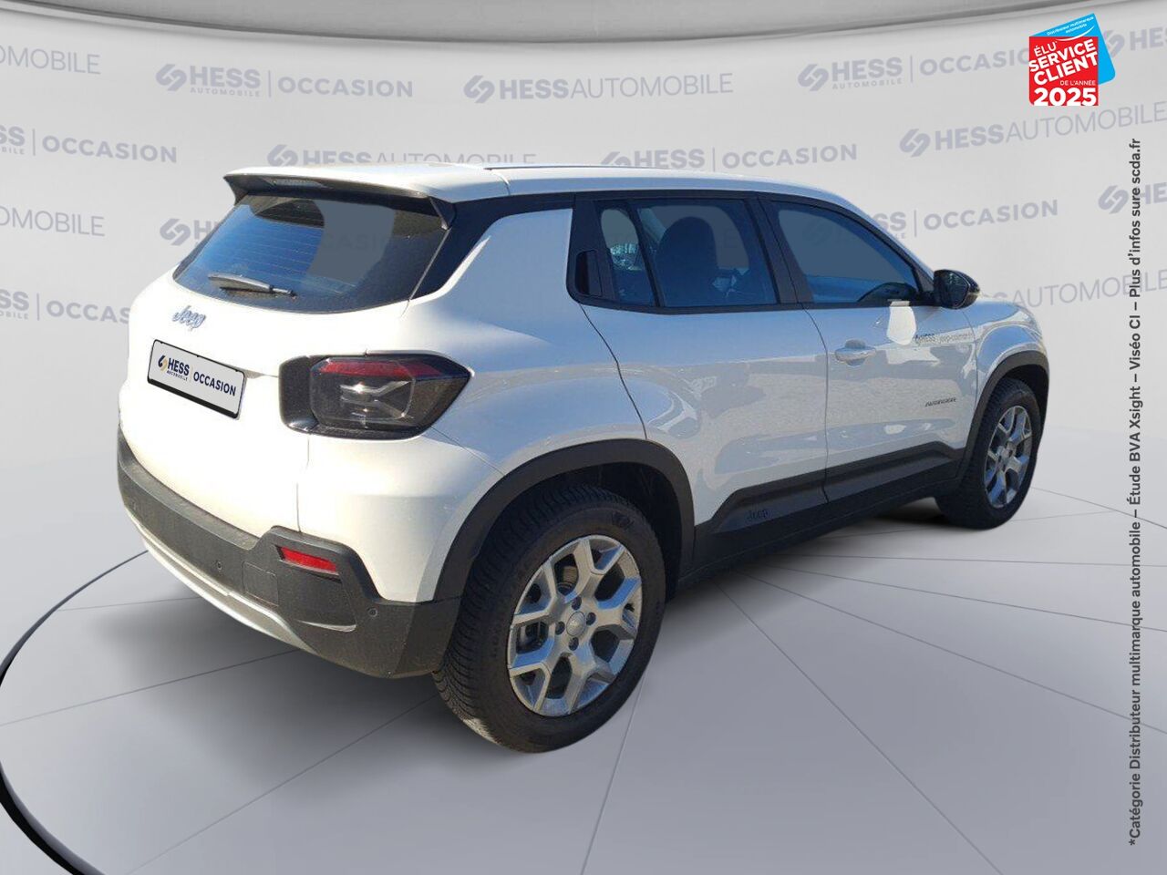 Véhicule d'occasion JEEP AVENGER ELECTRIQUE 156CH 115KW ALTITUDE chez Toyota Thionville