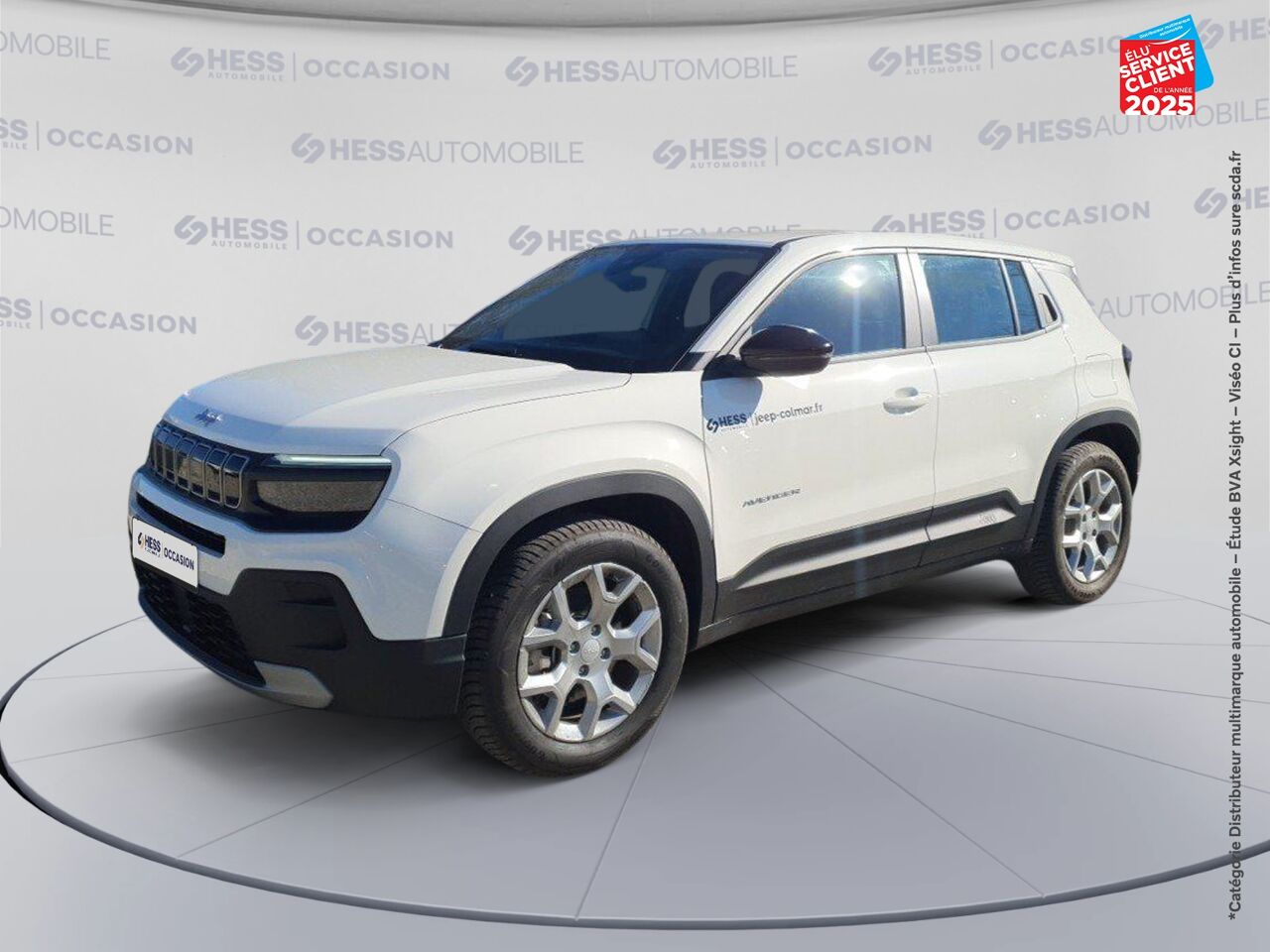 Véhicule d'occasion JEEP AVENGER ELECTRIQUE 156CH 115KW ALTITUDE chez Toyota Thionville
