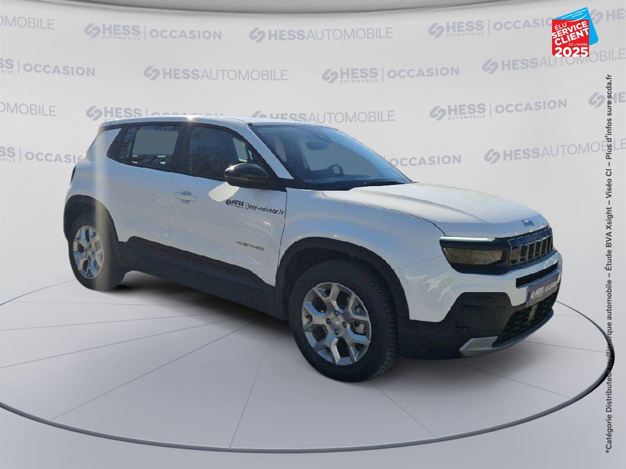 Véhicule d'occasion JEEP AVENGER ELECTRIQUE 156CH 115KW ALTITUDE chez Toyota Thionville