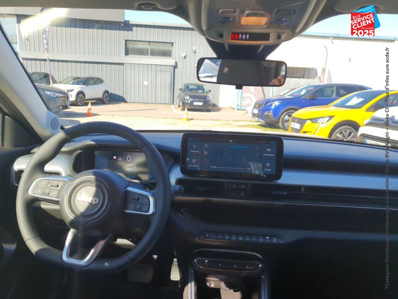 Véhicule d'occasion JEEP AVENGER ELECTRIQUE 156CH 115KW ALTITUDE chez Toyota Thionville