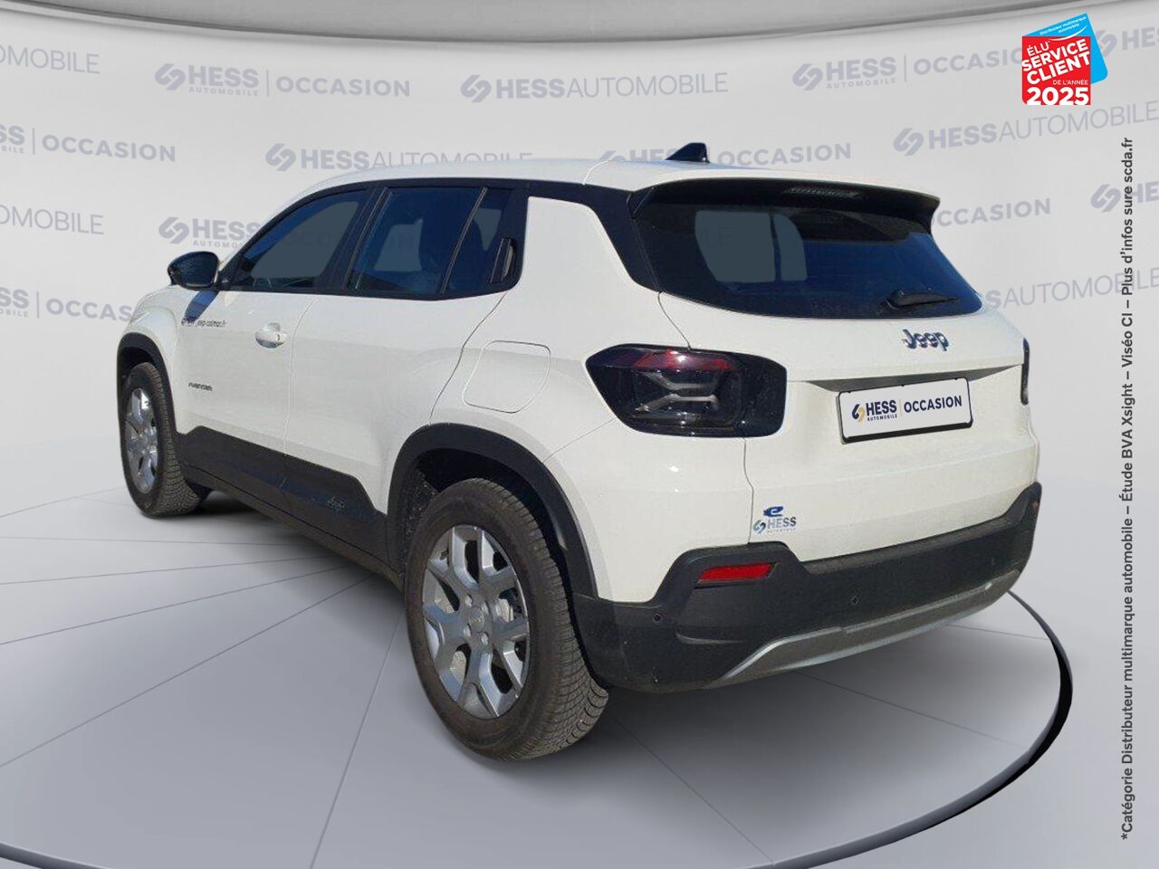 Véhicule d'occasion JEEP AVENGER ELECTRIQUE 156CH 115KW ALTITUDE chez Toyota Thionville