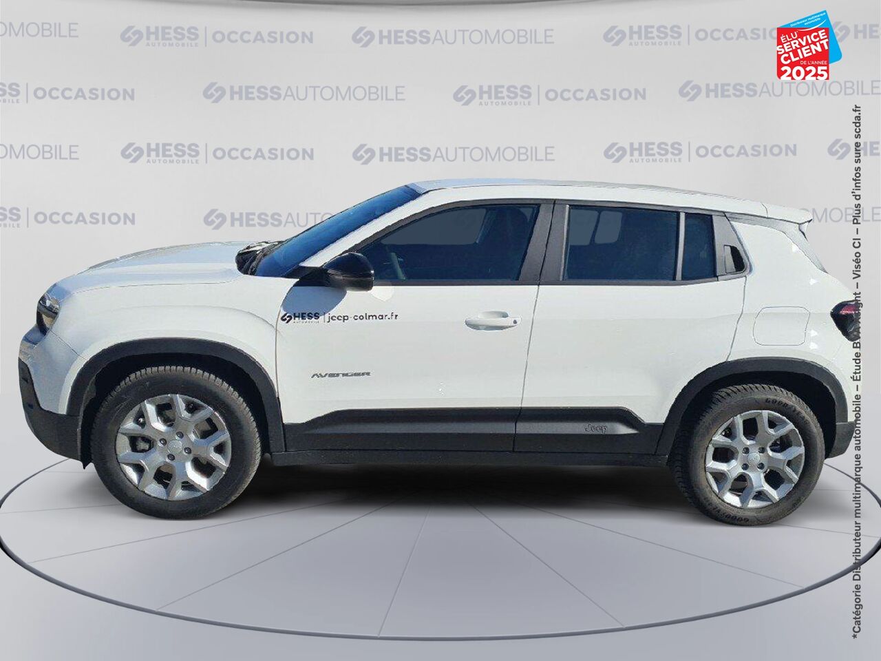 Véhicule d'occasion JEEP AVENGER ELECTRIQUE 156CH 115KW ALTITUDE chez Toyota Thionville