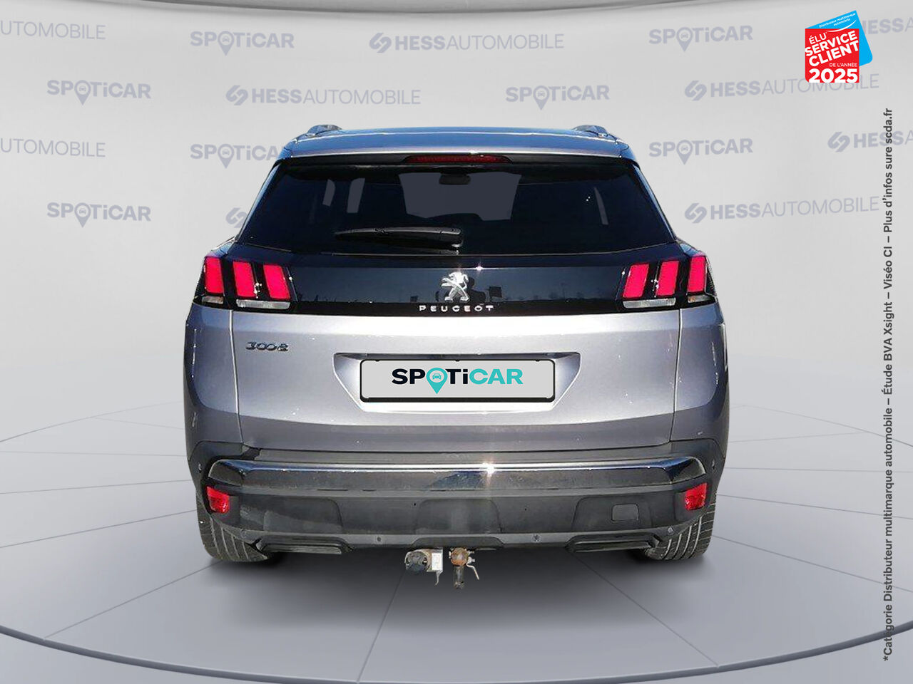 Véhicule d'occasion PEUGEOT 3008 1.2 PURETECH 130CH E6.C ALLURE SS chez Toyota Sarreguemines
