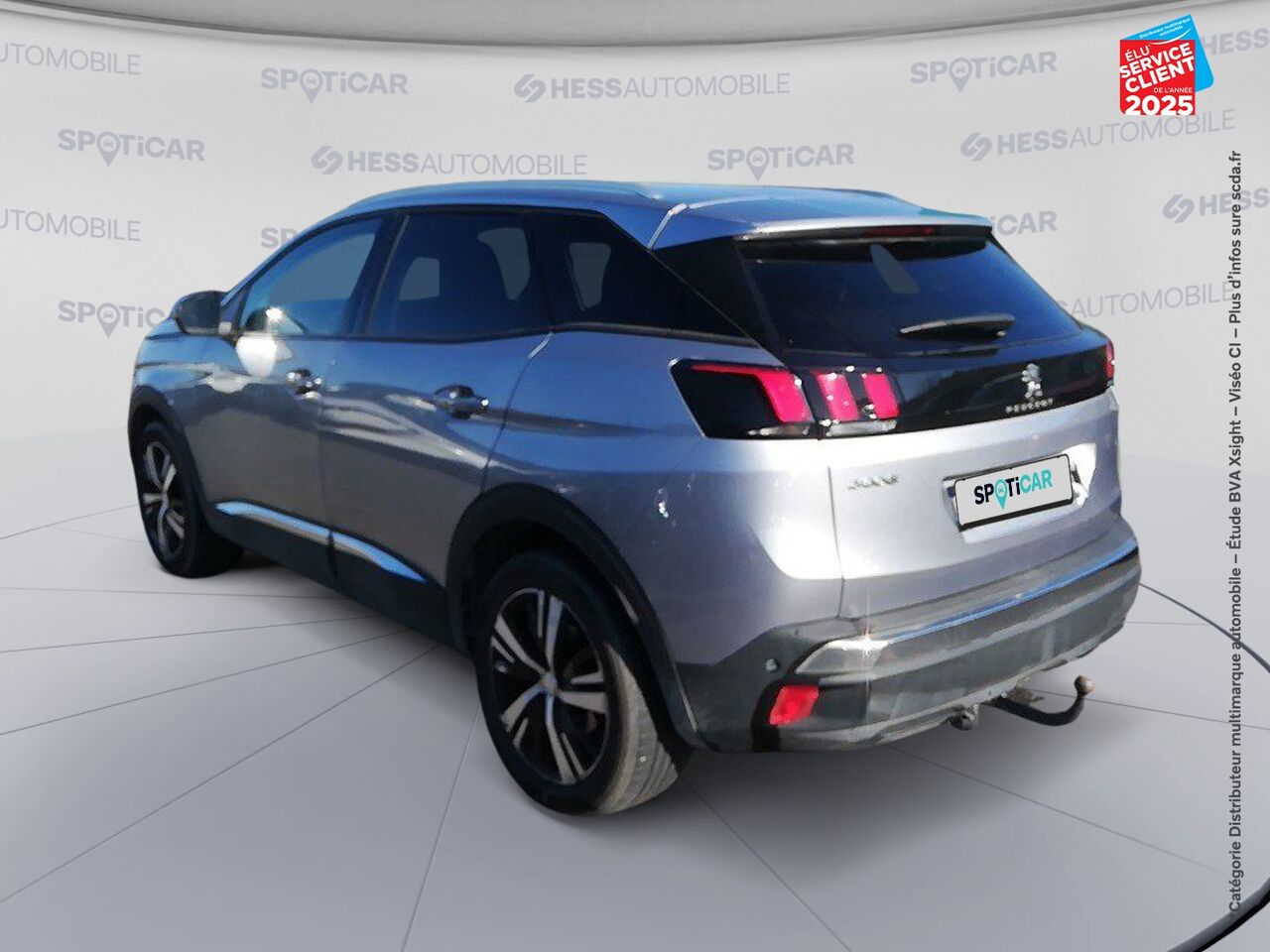 Véhicule d'occasion PEUGEOT 3008 1.2 PURETECH 130CH E6.C ALLURE SS chez Toyota Sarreguemines