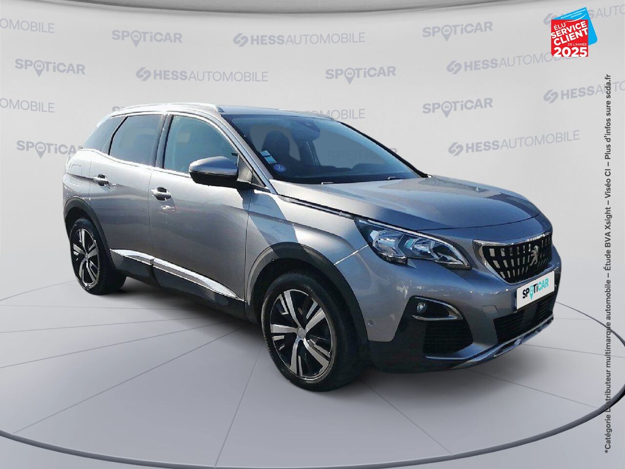 Véhicule d'occasion PEUGEOT 3008 1.2 PURETECH 130CH E6.C ALLURE SS chez Toyota Sarreguemines