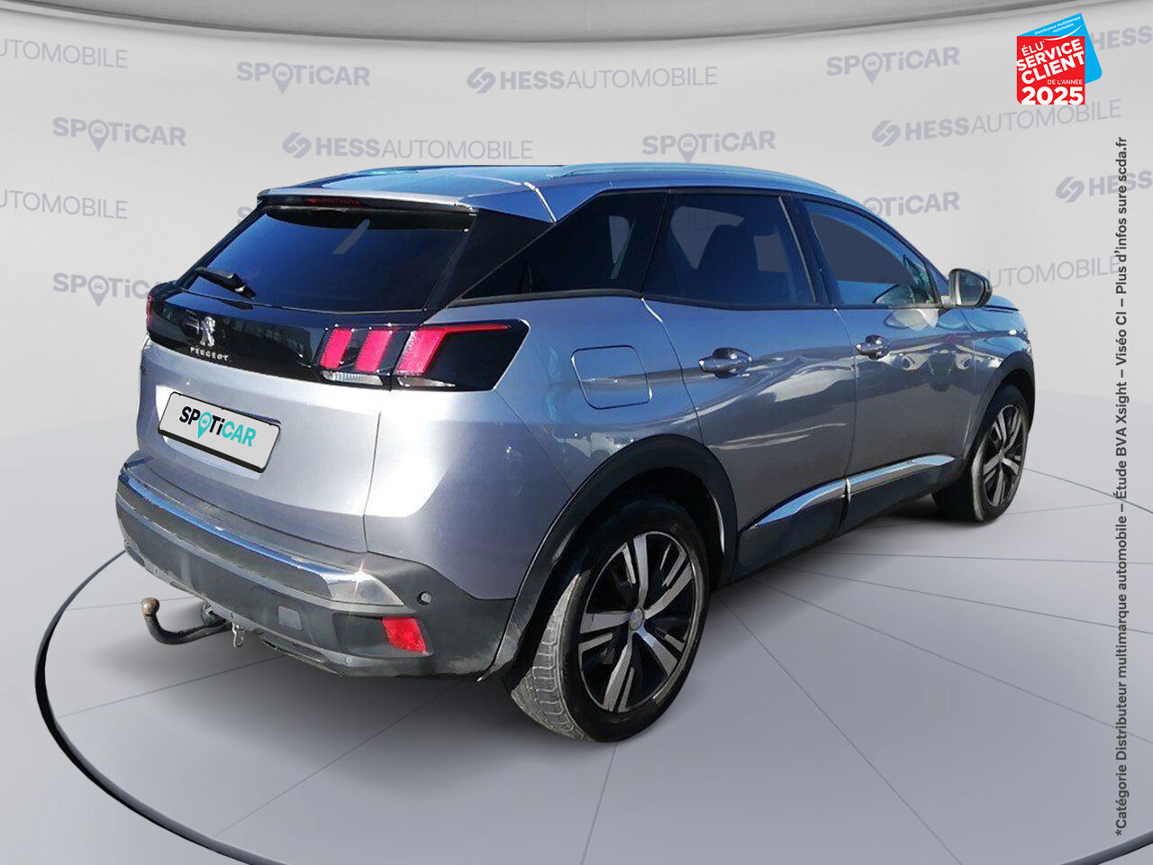 Véhicule d'occasion PEUGEOT 3008 1.2 PURETECH 130CH E6.C ALLURE SS chez Toyota Sarreguemines