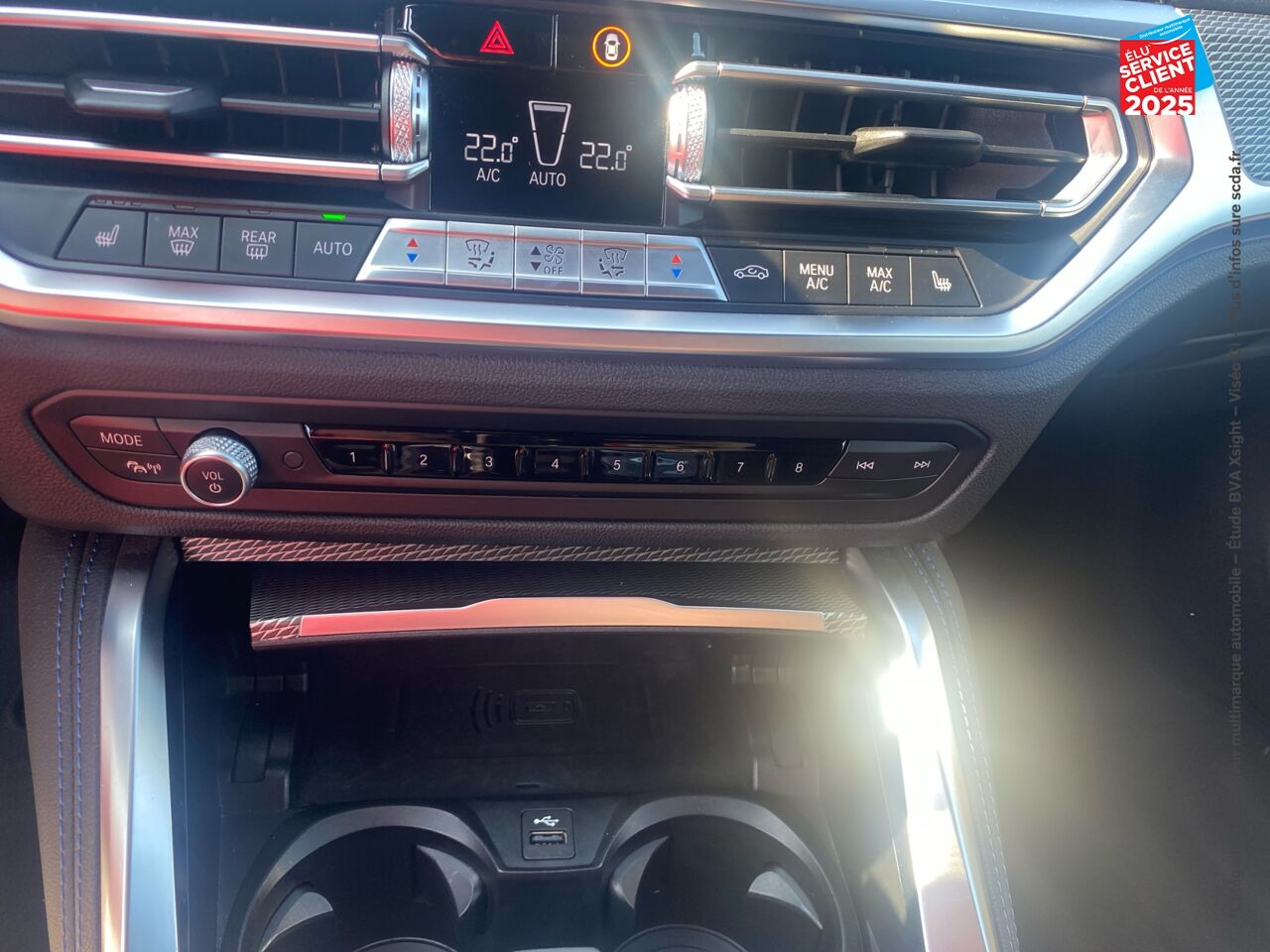 Véhicule d'occasion BMW SERIE 4 COUPE M440IA XDRIVE 374CH SIEGES CHAUF/CUIR GPS CAMERA HUD H/KARDON chez Peugeot Sedan