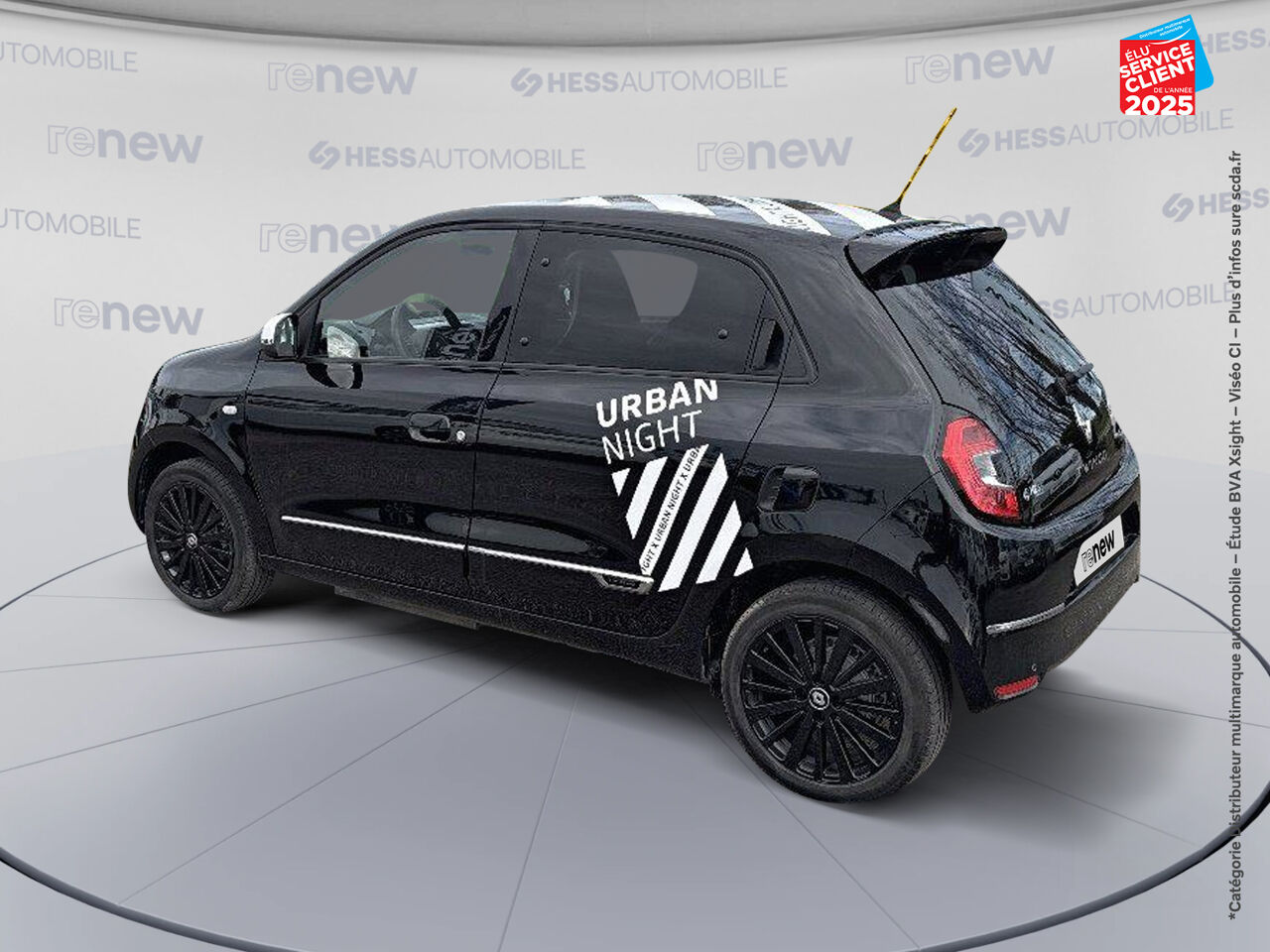 Véhicule d'occasion RENAULT TWINGO E-TECH ELECTRIC URBAN NIGHT R80 ACHAT INTEGRAL - 21MY GPS CAMERA chez Opel Verdun