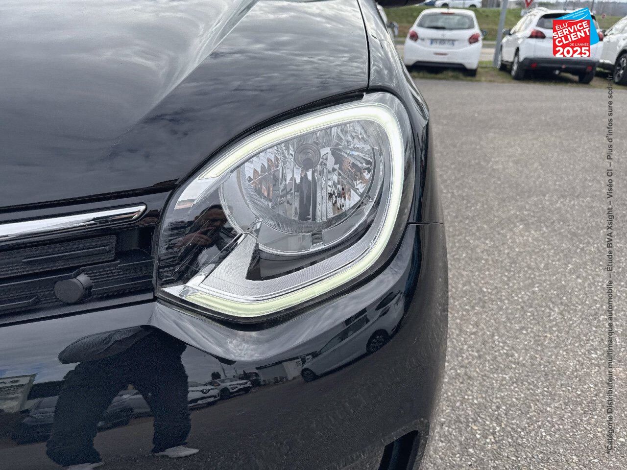 Véhicule d'occasion RENAULT TWINGO E-TECH ELECTRIC URBAN NIGHT R80 ACHAT INTEGRAL - 21MY GPS CAMERA chez Opel Verdun