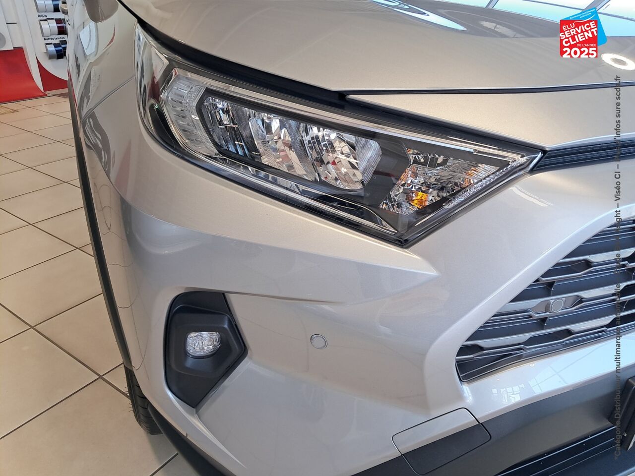 Véhicule d'occasion TOYOTA RAV4 2.5 HYBRIDE 218CH DYNAMIC 2WD MY24 chez Toyota Bar le Duc