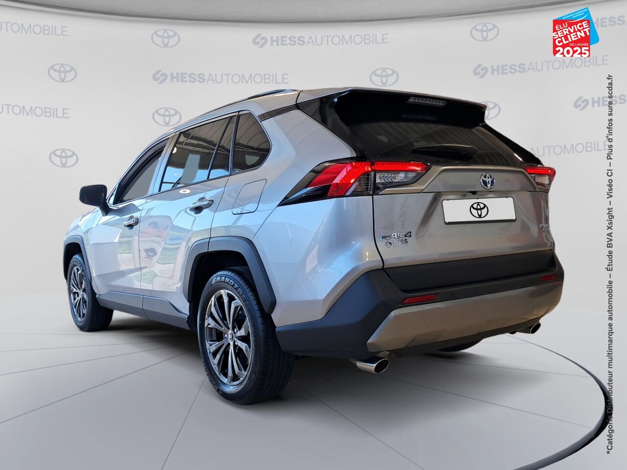 Véhicule d'occasion TOYOTA RAV4 2.5 HYBRIDE 218CH DYNAMIC 2WD MY24 chez Toyota Bar le Duc