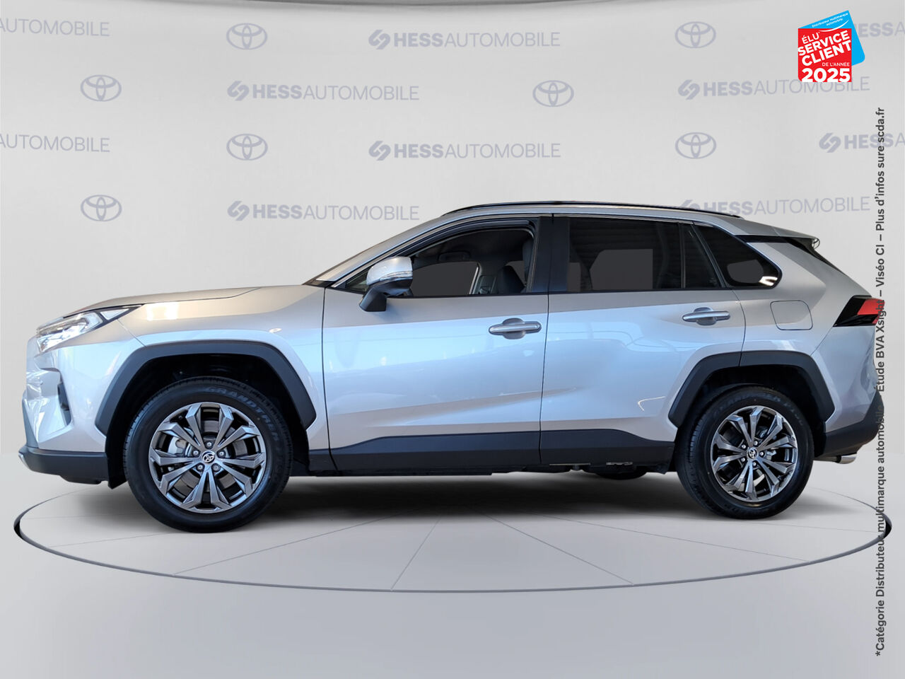 Véhicule d'occasion TOYOTA RAV4 2.5 HYBRIDE 218CH DYNAMIC 2WD MY24 chez Toyota Bar le Duc