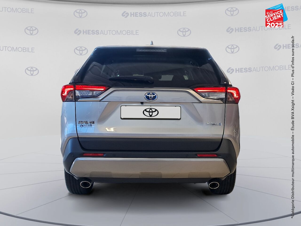 Véhicule d'occasion TOYOTA RAV4 2.5 HYBRIDE 218CH DYNAMIC 2WD MY24 chez Toyota Bar le Duc