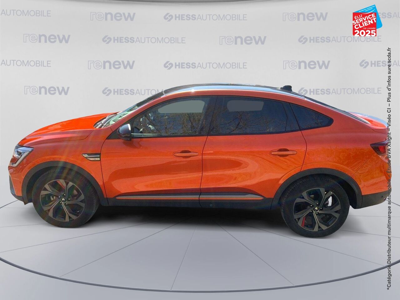 Véhicule d'occasion RENAULT ARKANA 1.6 E-TECH 145CH RS LINE -21B chez Toyota Thionville