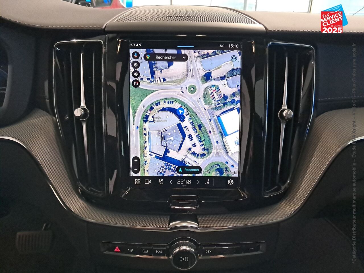 Véhicule neuf VOLVO XC60 T6 AWD 253 + 145CH ULTRA STYLE CHROME GEARTRONIC chez Volvo Strasbourg