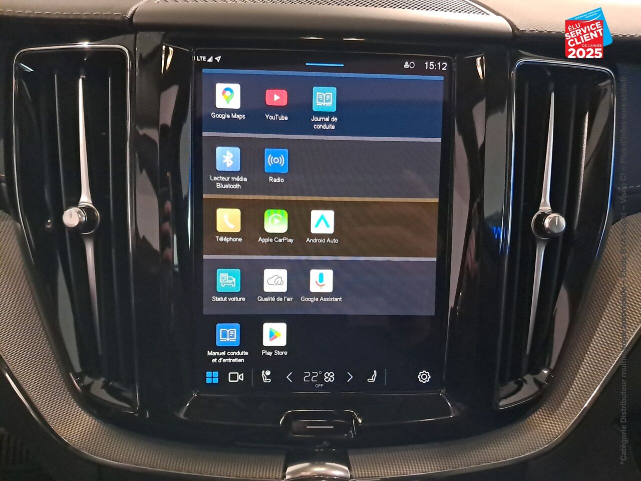 Véhicule neuf VOLVO XC60 T6 AWD 253 + 145CH ULTRA STYLE CHROME GEARTRONIC chez Volvo Strasbourg