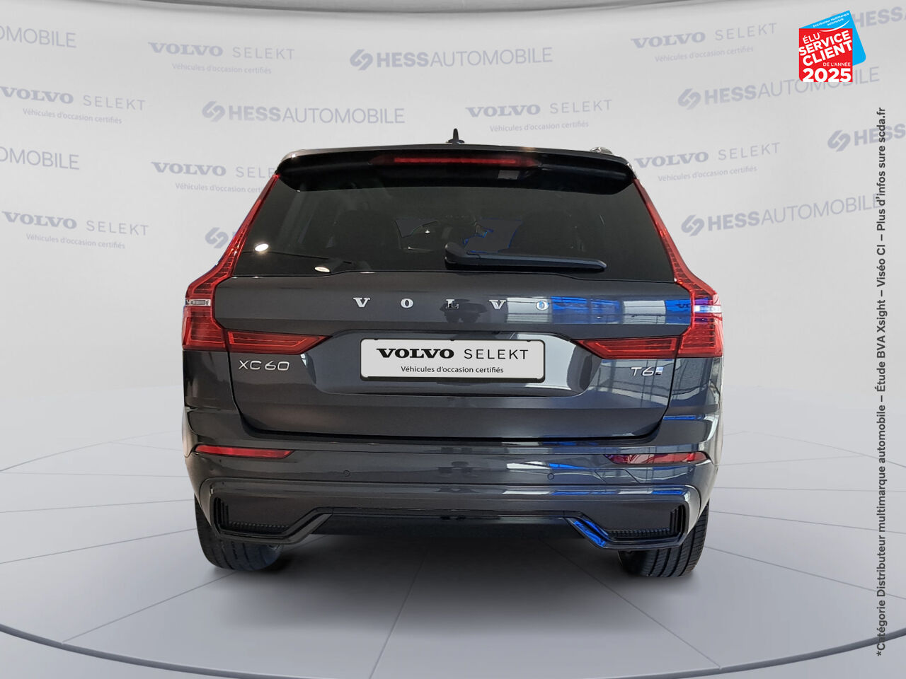 Véhicule neuf VOLVO XC60 T6 AWD 253 + 145CH ULTRA STYLE CHROME GEARTRONIC chez Volvo Strasbourg