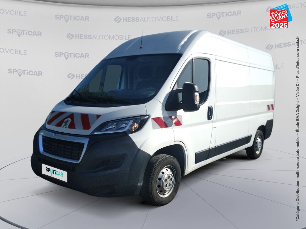 Véhicule d'occasion PEUGEOT BOXER FG 330 L2H2 2.2 BLUEHDI SS 120CH PREMIUM chez Renault Colmar