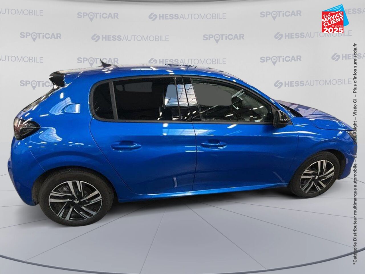 Véhicule d'occasion PEUGEOT 208 1.2 PURETECH 100CH S/S ALLURE PACK chez Fiat Strasbourg