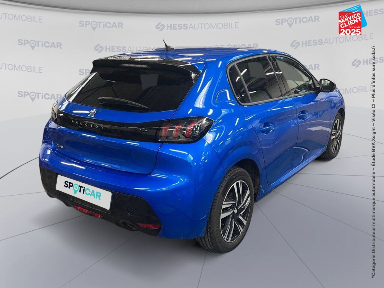 Véhicule d'occasion PEUGEOT 208 1.2 PURETECH 100CH S/S ALLURE PACK chez Fiat Strasbourg