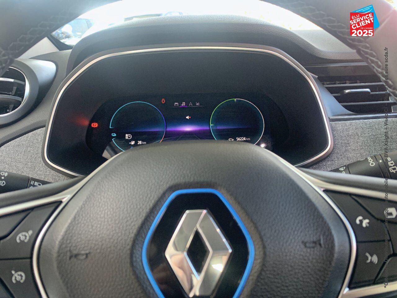 Véhicule d'occasion RENAULT ZOE INTENS CHARGE NORMALE R110 ACHAT INTEGRAL chez Nissan Haguenau