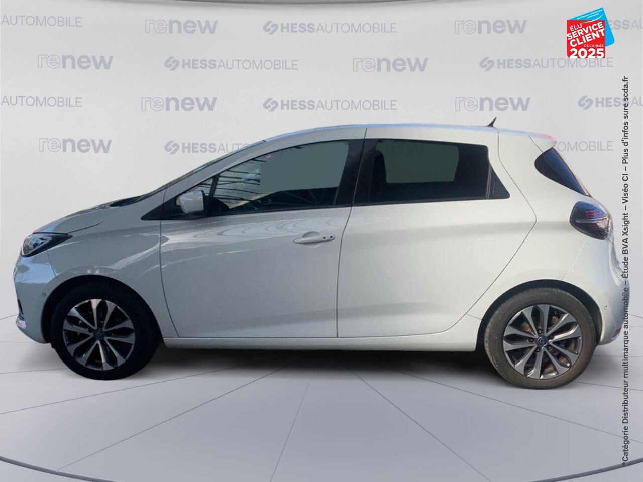 Véhicule d'occasion RENAULT ZOE INTENS CHARGE NORMALE R110 ACHAT INTEGRAL chez Nissan Haguenau