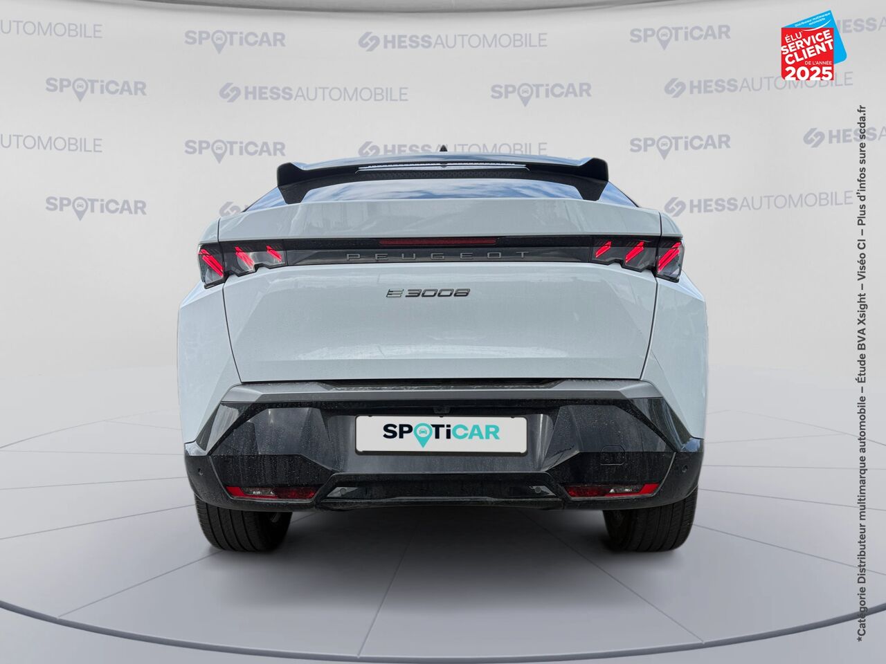 Véhicule d'occasion PEUGEOT 3008 ELECTRIQUE 210CH BATTERIE 73 KWH GT chez Hyundai Reims