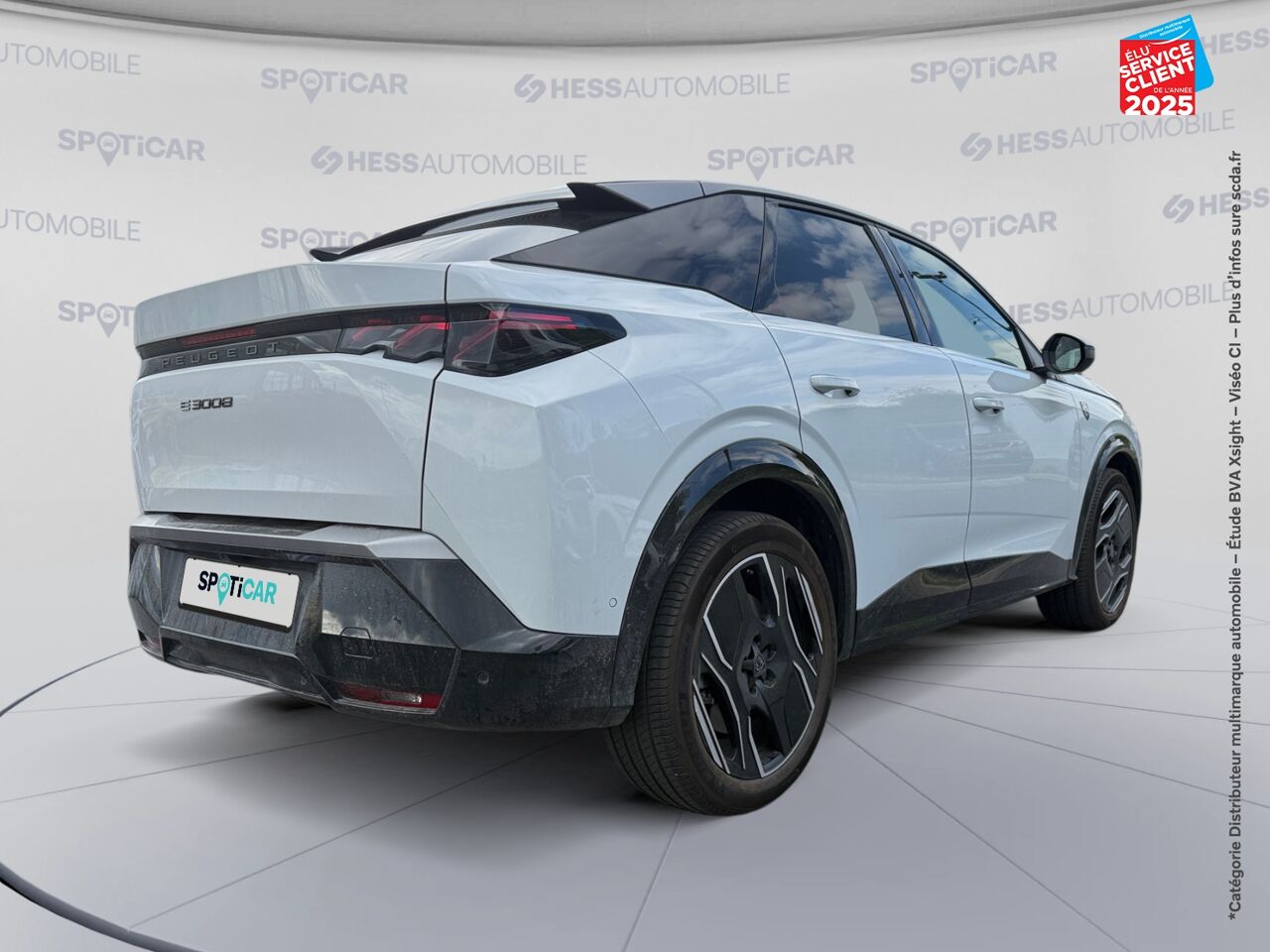 Véhicule d'occasion PEUGEOT 3008 ELECTRIQUE 210CH BATTERIE 73 KWH GT chez Hyundai Reims