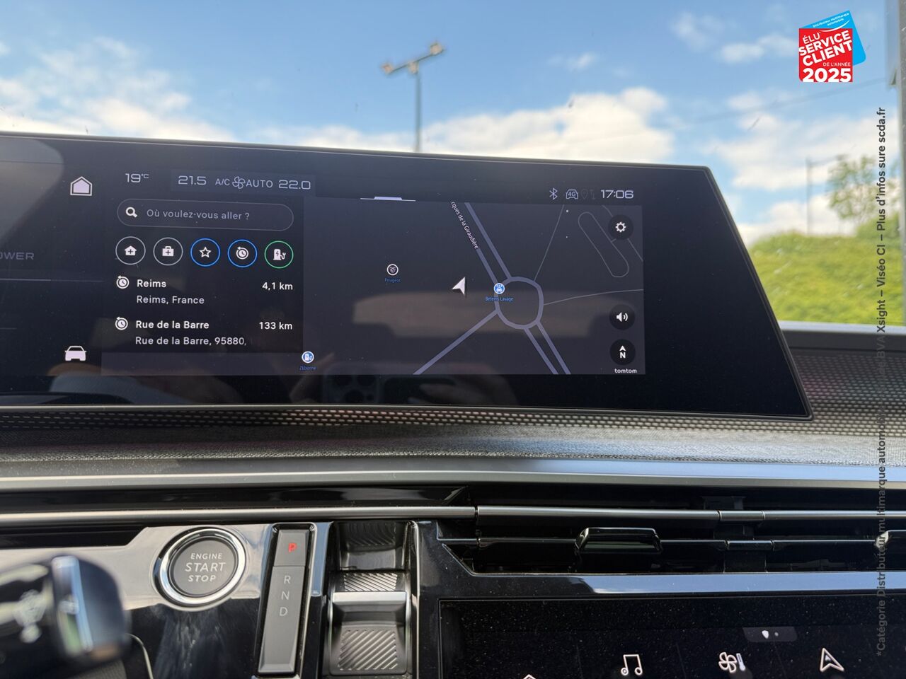 Véhicule d'occasion PEUGEOT 3008 ELECTRIQUE 210CH BATTERIE 73 KWH GT chez Hyundai Reims