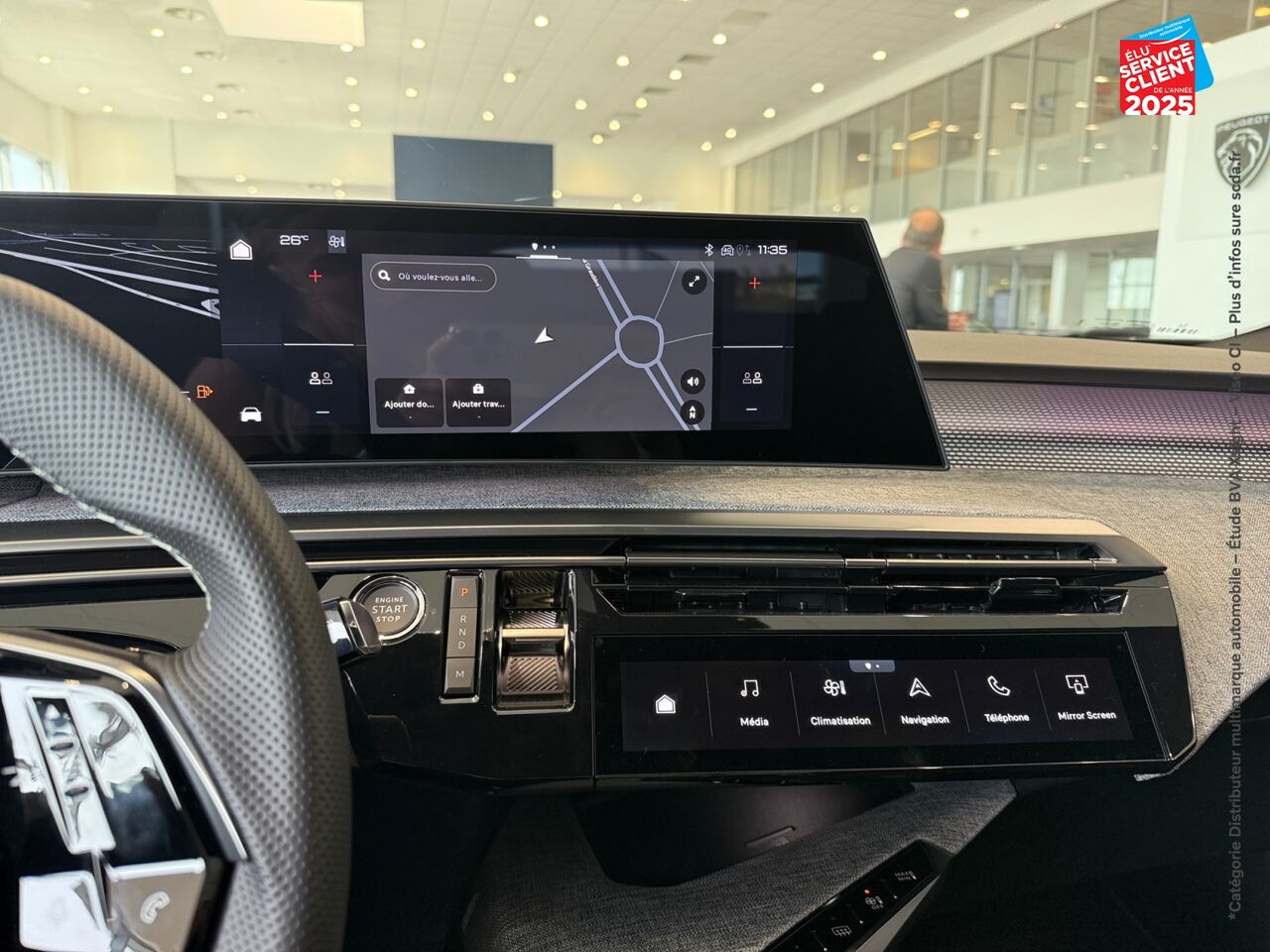 Véhicule neuf PEUGEOT 3008 1.2 HYBRID 136CH GT E-DCS6 chez Peugeot Reims