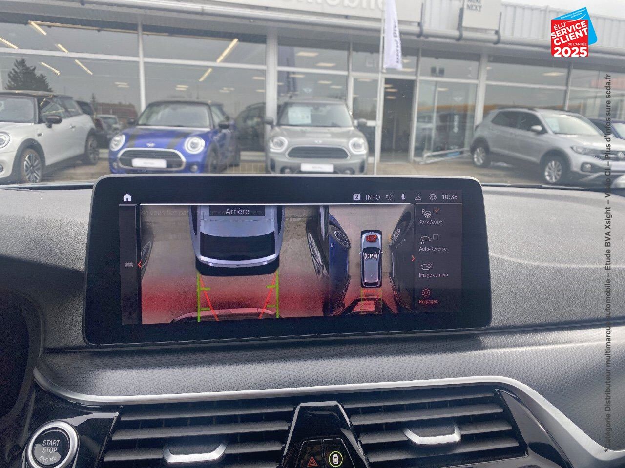Véhicule d'occasion BMW SERIE 5 TOURING 530DA XDRIVE 286CH M SPORT STEPTRONIC SIEGES CHAUF/CUIR GPS CAMERA CARPLAY chez BMW Dole